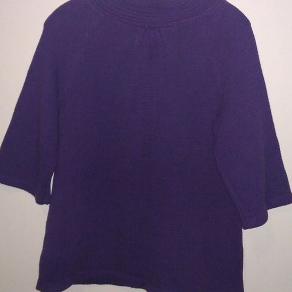 Kenneth Cole Women's Sweater/Cardigan Chunky Knit - Picture 3 of 4